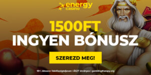 Energy casino 1500 ingyen bonus