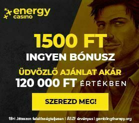 Energycasino 1500 bónusz